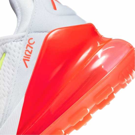 Nike Дамски Маратонки Air Max 270 Ladies Trainers White/Crimson Дамски маратонки