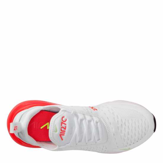 Nike Дамски Маратонки Air Max 270 Ladies Trainers White/Crimson Дамски маратонки