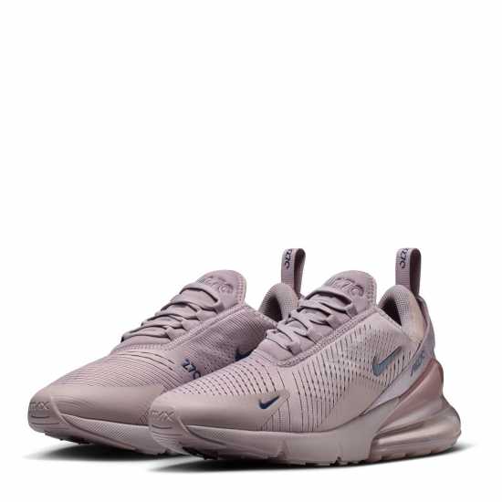 Nike Дамски Маратонки Air Max 270 Ladies Trainers Plat Violet 