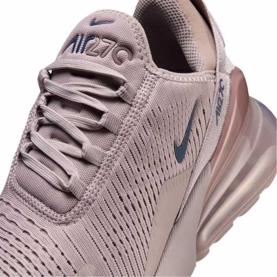 Nike Дамски Маратонки Air Max 270 Ladies Trainers Plat Violet 