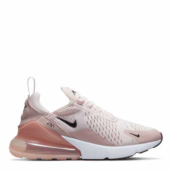 Nike Дамски Маратонки Air Max 270 Ladies Trainers Светлорозово/Розово 