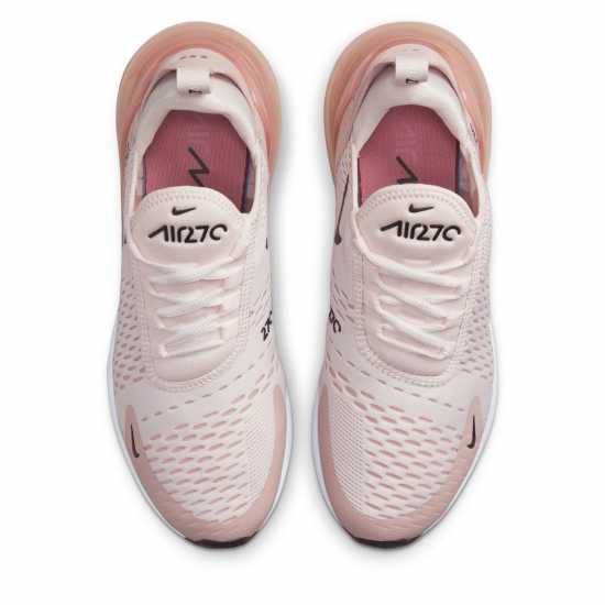 Nike Дамски Маратонки Air Max 270 Ladies Trainers Светлорозово/Розово 