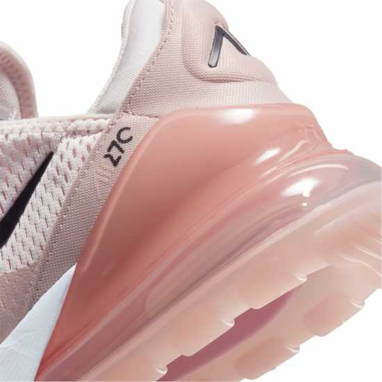Nike Дамски Маратонки Air Max 270 Ladies Trainers Светлорозово/Розово 
