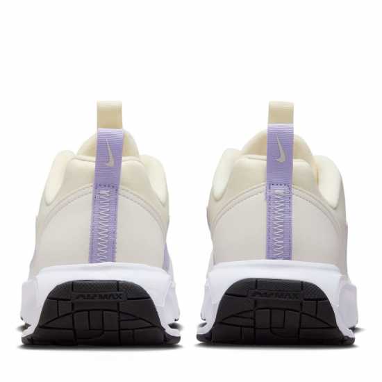 Nike Air Max Intrlk Lite Shoes Ladies Оф бяло/лилаво Дамски високи кецове