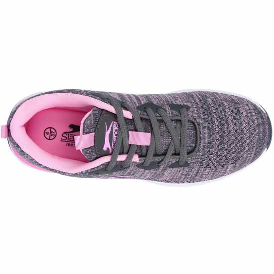 Slazenger Jenson Ld24 Grey/Pink Дамски маратонки