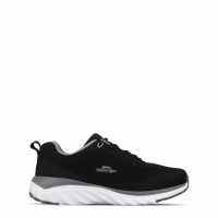 Slazenger Jenson Trainer Womens Черно/Бяло Дамски високи кецове