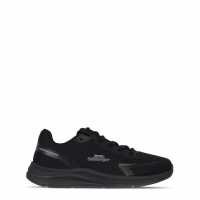 Slazenger Assent Trainer Womens Черно/Черно Дамски високи кецове