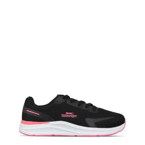 Slazenger Assent Trainer Womens Черно/Розово Slazenger Assent Trainer Womens Черно/Розово