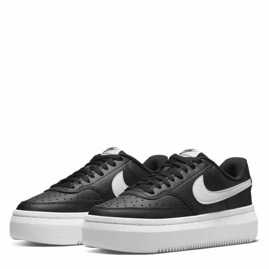 Дамски маратонки Nike Мъжки Маратонки Court Vision Alta Leather Womens Trainers Черно/Бяло Nike Мъжки Маратонки Court Vision Alta Leather Womens Trainers Черно/Бяло Дамски маратонки