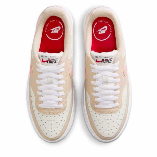 Nike Мъжки Маратонки Court Vision Alta Leather Womens Trainers Nike Мъжки Маратонки Court Vision Alta Leather Womens Trainers