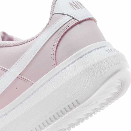 Nike Мъжки Маратонки Court Vision Alta Leather Womens Trainers Pink/White Дамски маратонки