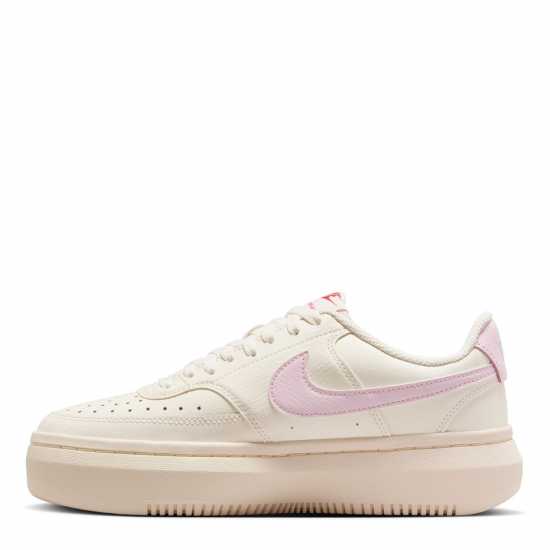 Дамски маратонки Nike Мъжки Маратонки Court Vision Alta Leather Womens Trainers Бяло/Розово Nike Мъжки Маратонки Court Vision Alta Leather Womens Trainers Бяло/Розово Дамски маратонки