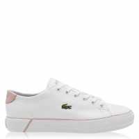 Lacoste Gripshot Trainers White/Pink 