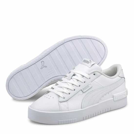 Puma Мъжки Маратонки Jada Womens Trainers Бяло/Бяло Puma Мъжки Маратонки Jada Womens Trainers Бяло/Бяло