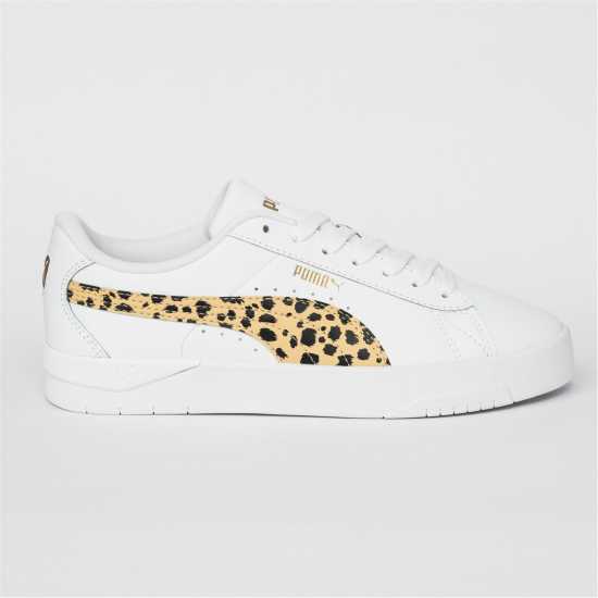 Puma Мъжки Маратонки Jada Womens Trainers Бяло/Леопард 