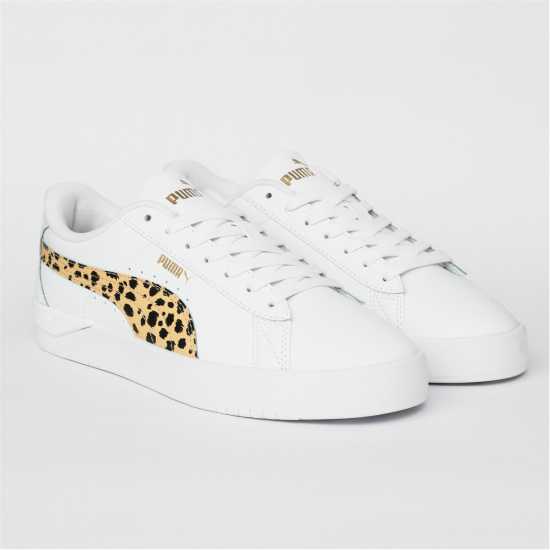 Puma Мъжки Маратонки Jada Womens Trainers Бяло/Леопард 