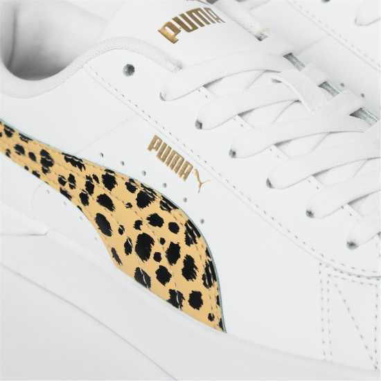 Puma Мъжки Маратонки Jada Womens Trainers Бяло/Леопард 
