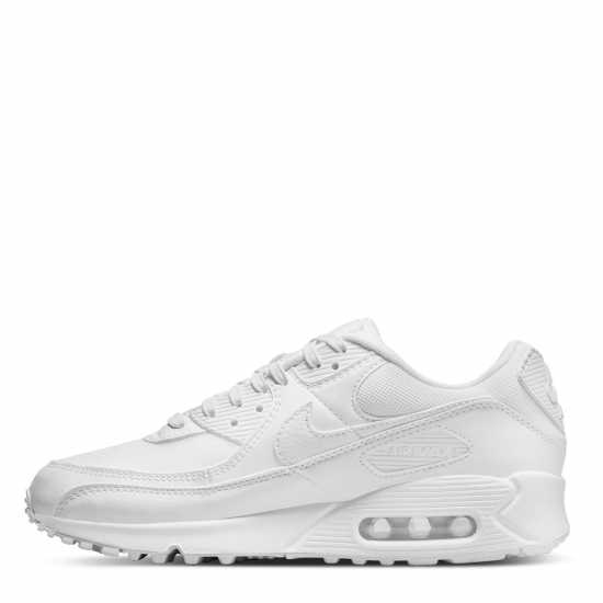 Дамски маратонки Nike Мъжки Маратонки Air Max 90 Womens Trainers Три бяло Nike Мъжки Маратонки Air Max 90 Womens Trainers Три бяло Дамски маратонки