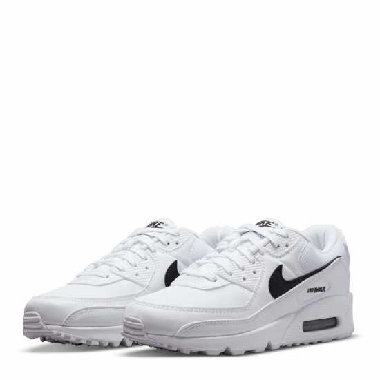 Дамски маратонки Nike Мъжки Маратонки Air Max 90 Womens Trainers Бяло/Черно Nike Мъжки Маратонки Air Max 90 Womens Trainers Бяло/Черно Дамски маратонки