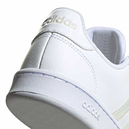 Adidas Grand Court Shoes Womens White/Alumi Дамски маратонки