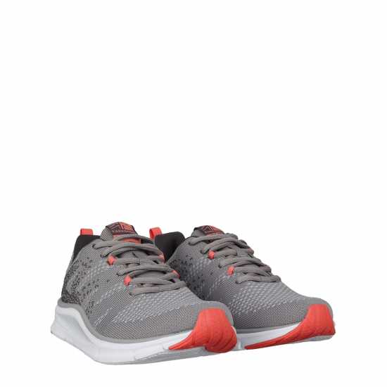 Дамски маратонки Karrimor Duma 6 Running Shoes Womens Сиво/Корал Karrimor Duma 6 Running Shoes Womens Сиво/Корал Дамски маратонки
