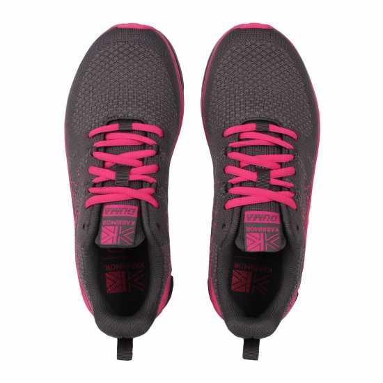 Дамски Маратонки За Бягане Karrimor Duma 6 Ladies Running Shoes Grey/Pink Дамски маратонки