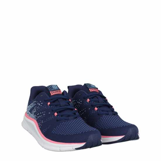 Karrimor Duma 6 Running Shoes Womens Navy/Blue/Pink Дамски маратонки