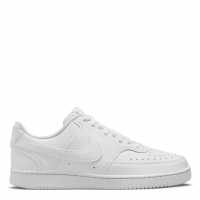 Nike Court Vision Low Next Nature Trainers White/White Дамски маратонки