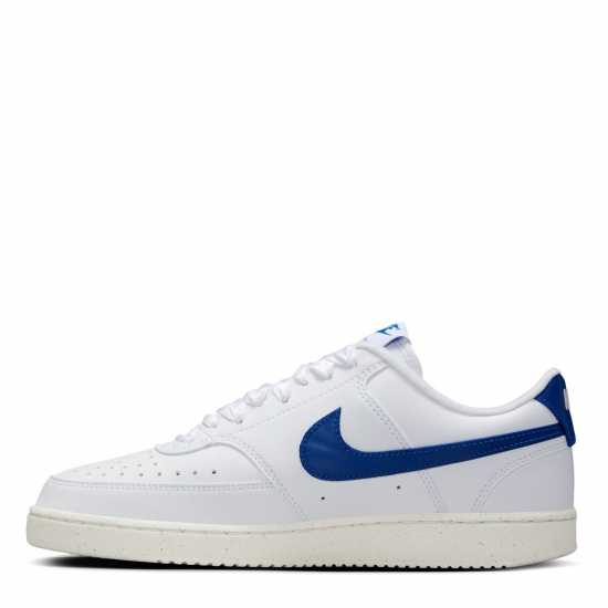 Nike Court Vision Low Next Nature Trainers Бяло/Игрално синьо Найк Обувки