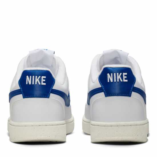 Nike Court Vision Low Next Nature Trainers Бяло/Игрално синьо Найк Обувки