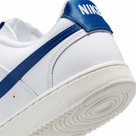 Nike Court Vision Low Next Nature Trainers Бяло/Игрално синьо Найк Обувки