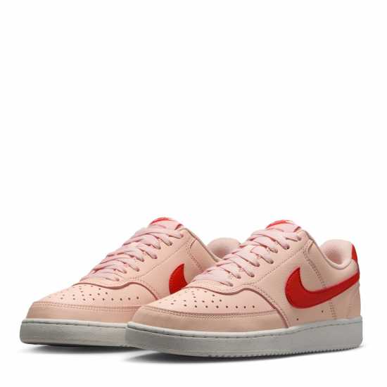 Nike Court Vision Low Next Nature Trainers Червено/Розово Nike Court Vision Low Next Nature Trainers Червено/Розово