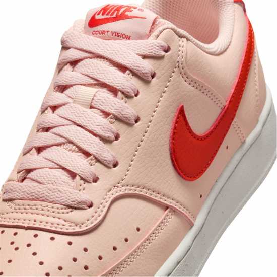 Nike Court Vision Low Next Nature Trainers Червено/Розово Nike Court Vision Low Next Nature Trainers Червено/Розово