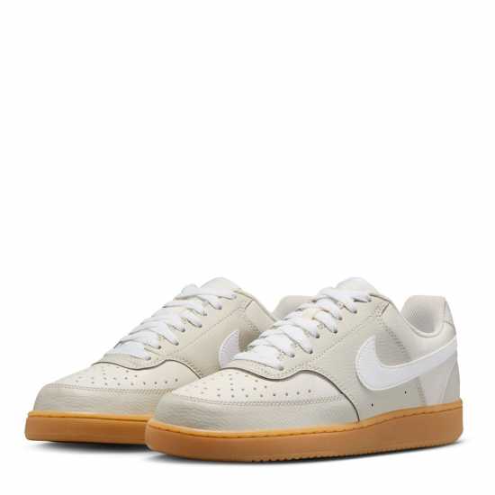 Nike Court Vision Low Next Nature Trainers Кост/Бял/Гума 