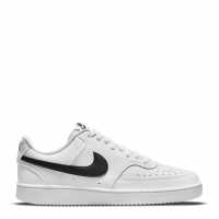 Nike Court Vision Low Next Nature Trainers White/Black Дамски високи кецове