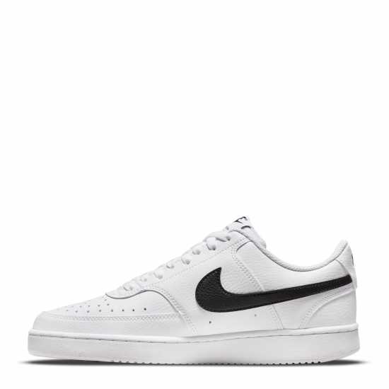 Nike Court Vision Low Next Nature Trainers Бяло/Черно Дамски високи кецове