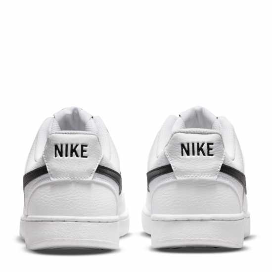 Nike Court Vision Low Next Nature Trainers Бяло/Черно Дамски високи кецове