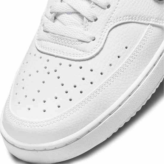 Nike Court Vision Low Next Nature Trainers White/Black Дамски маратонки