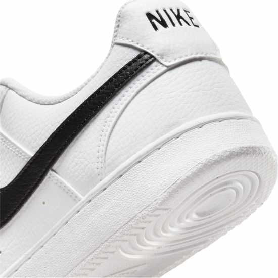 Nike Court Vision Low Next Nature Trainers Бяло/Черно Дамски високи кецове