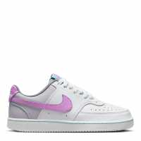 Nike Court Vision Low Next Nature Trainers Wht/Grey/Lilac Дамски маратонки