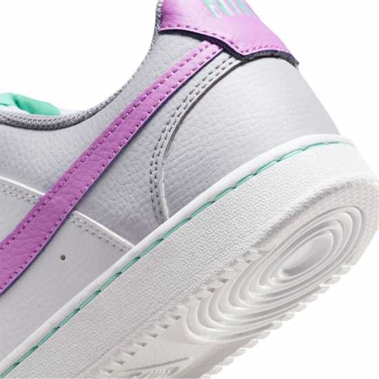 Nike Court Vision Low Next Nature Trainers Wht/Grey/Lilac Дамски маратонки