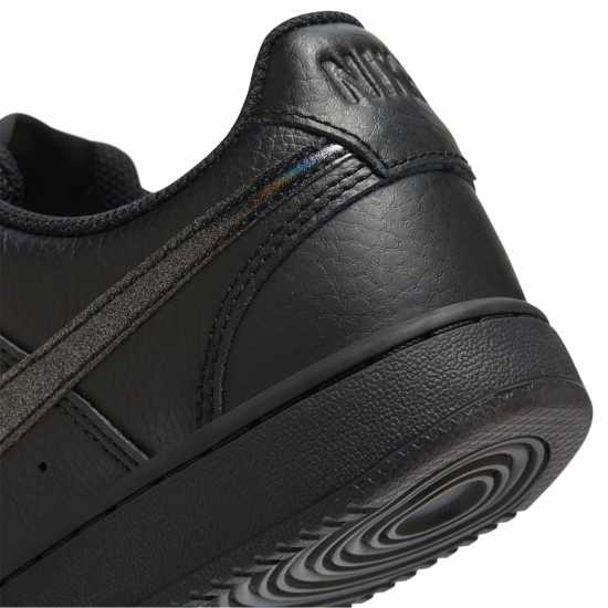 Nike Court Vision Low Next Nature Trainers Triple Black Nike Court Vision Low Next Nature Trainers Triple Black