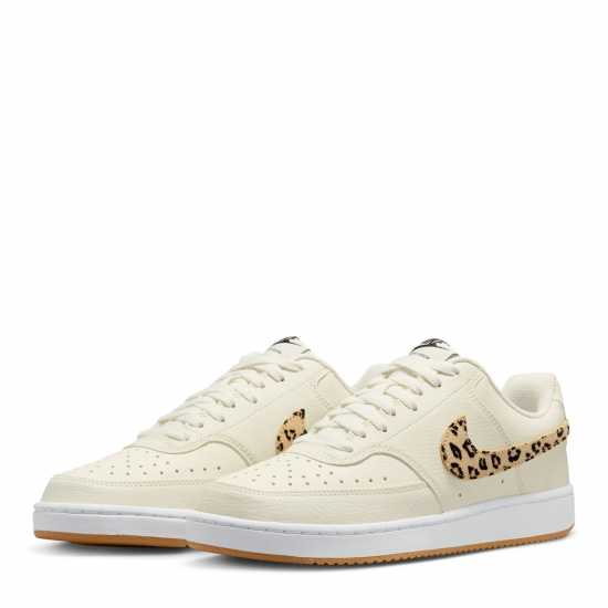 Nike Court Vision Low Next Nature Trainers Бяло/Леопард 