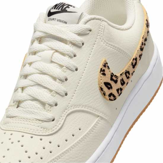Nike Court Vision Low Next Nature Trainers Бяло/Леопард 