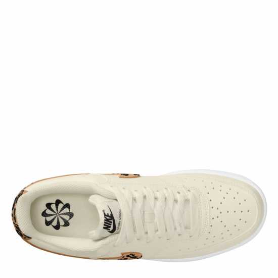 Nike Court Vision Low Next Nature Trainers Бяло/Леопард 