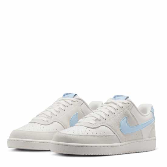Nike Court Vision Low Next Nature Trainers Бяло/Синьо/Сиво Найк Обувки