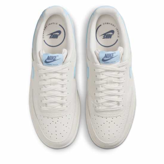 Nike Court Vision Low Next Nature Trainers Бяло/Синьо/Сиво Найк Обувки