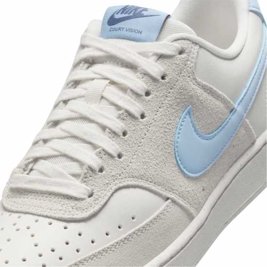 Nike Court Vision Low Next Nature Trainers Бяло/Синьо/Сиво Найк Обувки