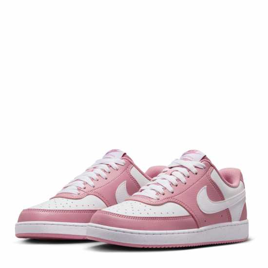 Nike Court Vision Low Next Nature Trainers Бяло/Розово КБ 