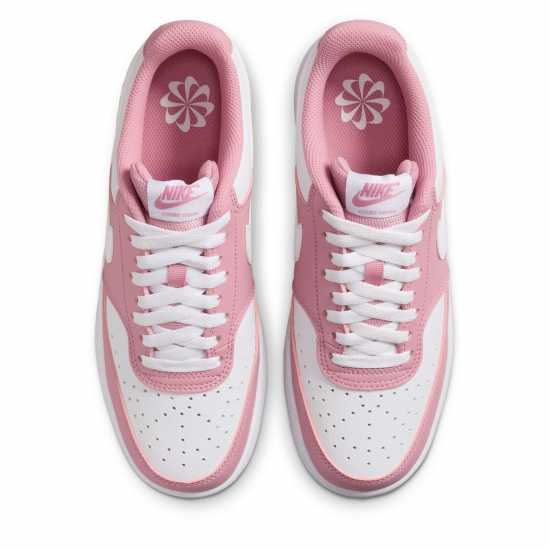 Nike Court Vision Low Next Nature Trainers Бяло/Розово КБ 